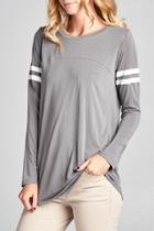  Casual Stripes Top
