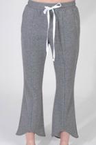  Cropped Flare Sweatpants
