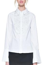  Sequin Yoke Shirt