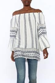 Boho Off-shoulder Top