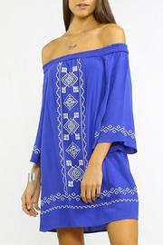  Mini Print Dress