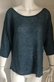 Cutout Scoop-neck Sweater