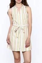  Petula Stripe Shirtdress