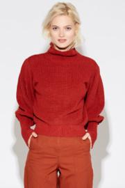  Mock Pullover Sweater