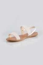  Clio White Sandal