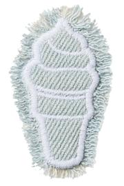  Ice-cream Denim Patch