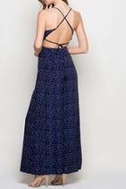  Navy Dot Jumpsuit