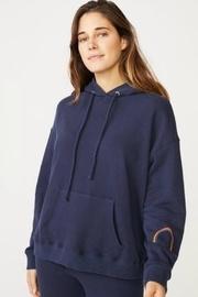  Oversized Rainbow Hoodie