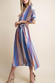  Overlap Mid Dress