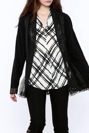  Black Open Front Jacket