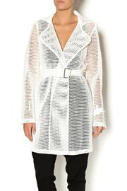  White Laser-cut Jacket