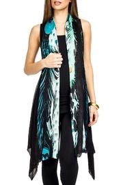  Handpainted Peacock Vest