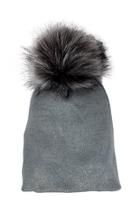  Chelsea Grey Pom-hat