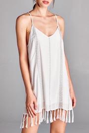 White Tassel Dress