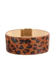  Leopard Leather Bracelet