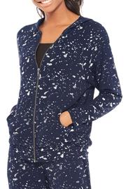  Splatter Rayon Hoodie