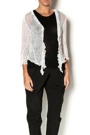  Openweave Ruffle Shrug