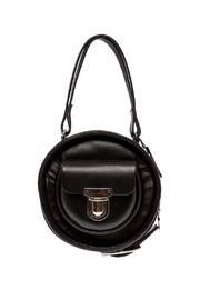 Black Round Handbag