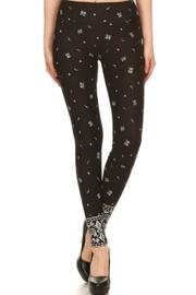 Boho Border-print Leggings