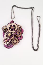  Steampunk Gear Necklace