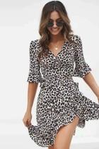  Wild Leopard-print Dress