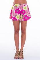  Floral Flare Shorts