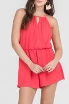  Tomato Red Romper