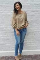  Taupe Terry Pullover