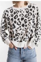  Soft Leopard Sweatshirt