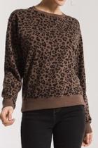  Leopard Pullover Sweatshirt