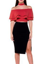  Checker Layered Top
