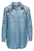  Trent Floral Embroidered Shirt