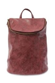  Burgundy Distressed Backpack