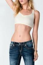  Cream Macrame Bralette