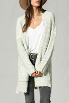  Knitted Button Cardigan