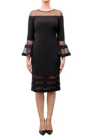  Fitted Bell-sleeve Dress
