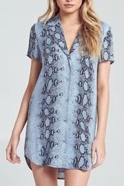  Python Shirt Dress