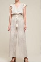  Ruched Waist Jumpsuit