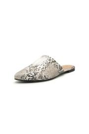  Snakeskin Flat Mule