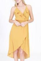  Yellow Sleeveless Dress