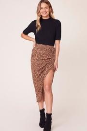  Ruched Midi Skirt