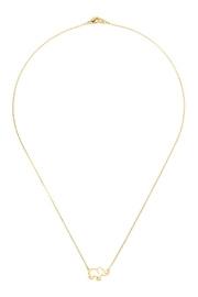  Cast-elephant Pave-necklace