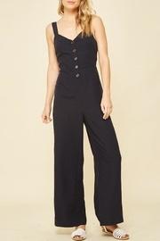  Veronica Navy Jumpsuit