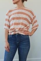  Knit Top Coral