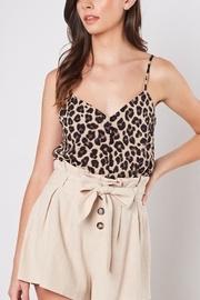  Buttoned Leopard Cami