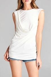 Ivory Drape Tank