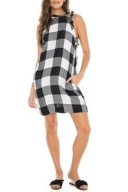  Ruffle Check Dress