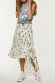  Hi/low Floral Skirt