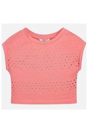  Cropped Studded Tee