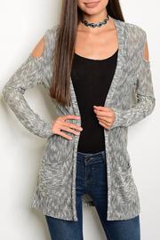  Cold Shoulder Cardigan